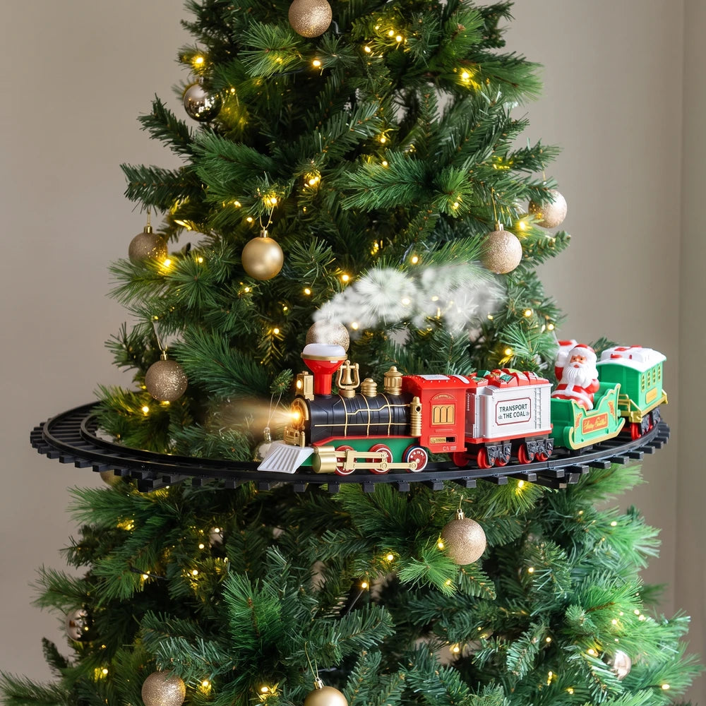 MerryTracks™  Christmas Tree Train Set