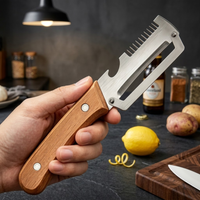 Serrated Stainless Steel Vegetable Peeler