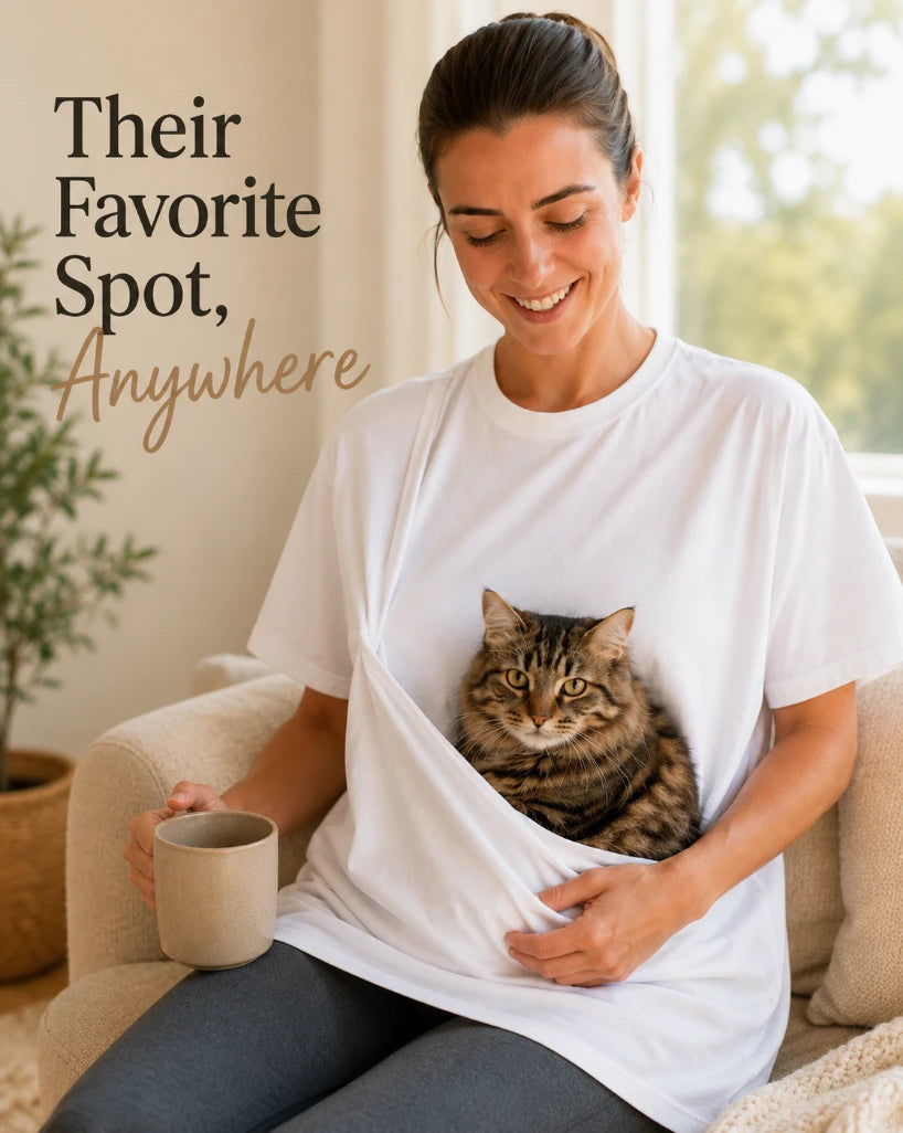 PawTees™ — The Cat Carrier Tee