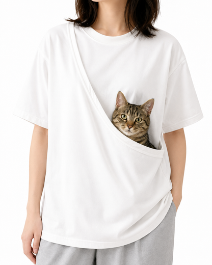 PawTees — The Cat Carrier Tee