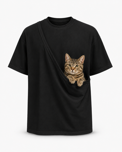 PawTees — The Cat Carrier Tee