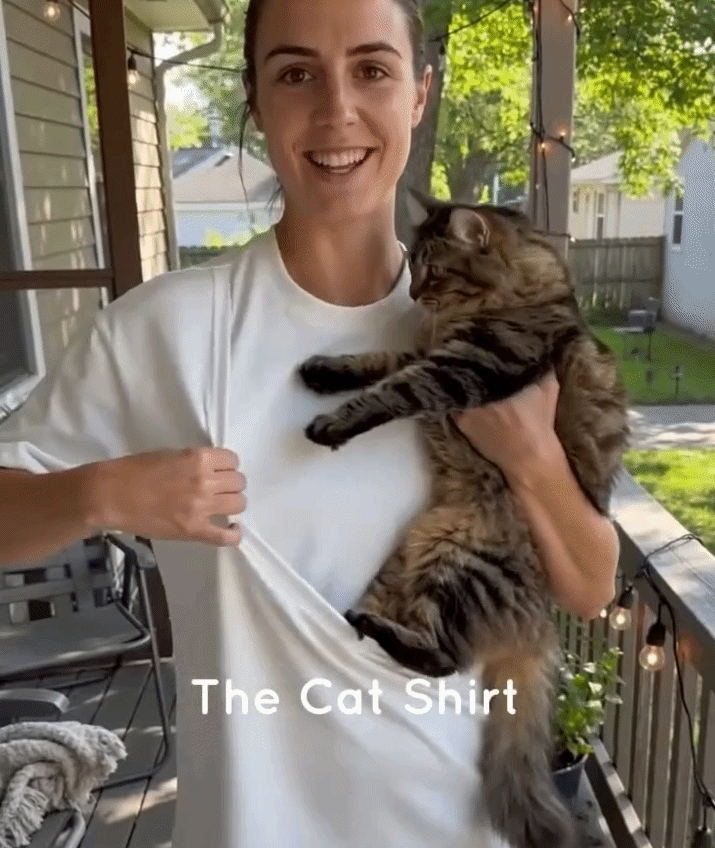 PawTees — The Cat Carrier Tee