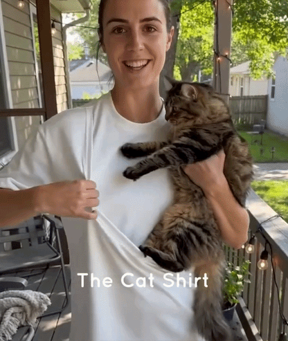 PawTees — The Cat Carrier Tee