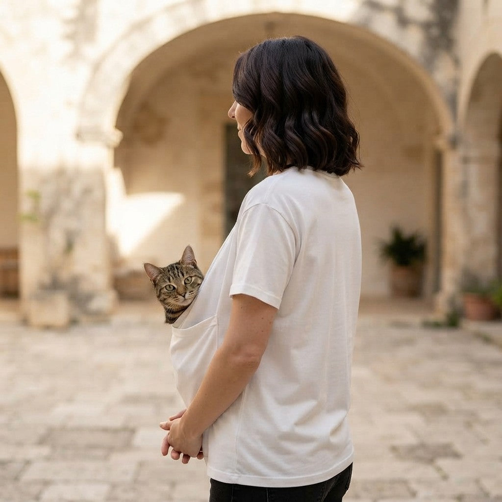 PawTees™ — The Cat Carrier Tee